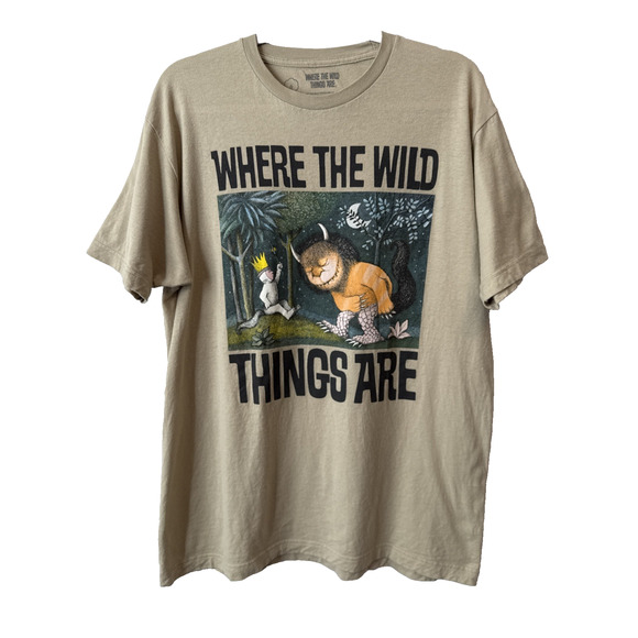 Where the Wild Things Are Other - Where the Wild Things Are Graphic T-Shirt‎ Large 42/44 Retro Nostalgic Whimsical